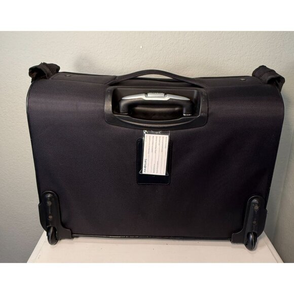 Samsonite Travel Business Suitcase Over Nighter Black 2 wheels - Picture 5 of 16